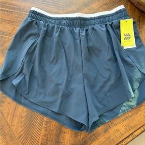 All in Motion Women's Blue Athletic Shorts